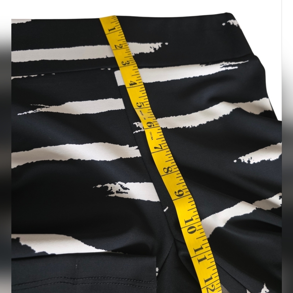 Frank Lyman Black/Beige Pants Size 4 NWOT - Picture 7 of 12